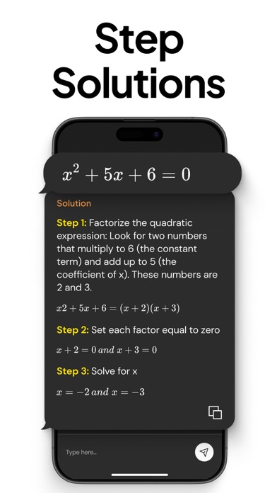 Homework Helper AI Math Solver Screenshot