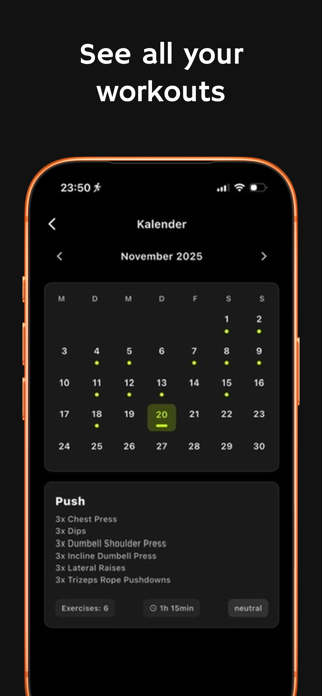 PowerLog - Workout Tracker Screenshot 5 of 5