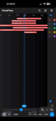 Time Flow Calendar screenshot
