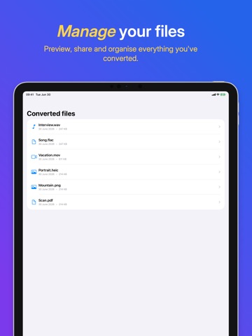 Converto: File Converter iPad screenshot