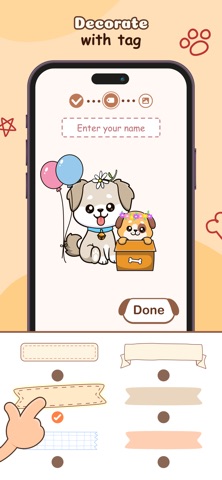 DIY Dog: Language Keyboard iPhone screenshot