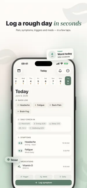 Plotsy: Symptom Diary screenshot 1