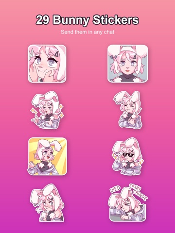 Sophie Bunny Stickers