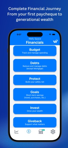 Be WellOff iPhone screenshot