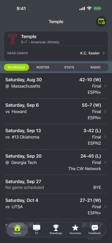 North Philadelphia Football app screenshot 1