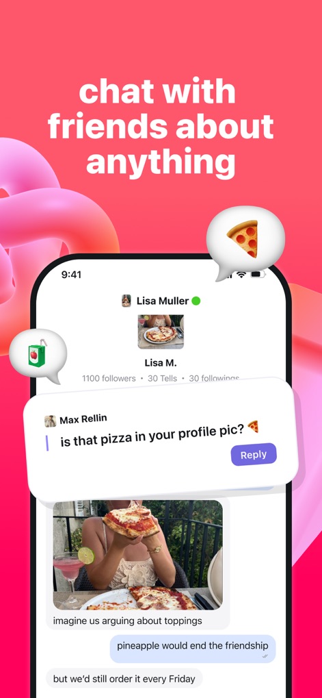 tellonym - ask me anything - Direct Messaging Experience