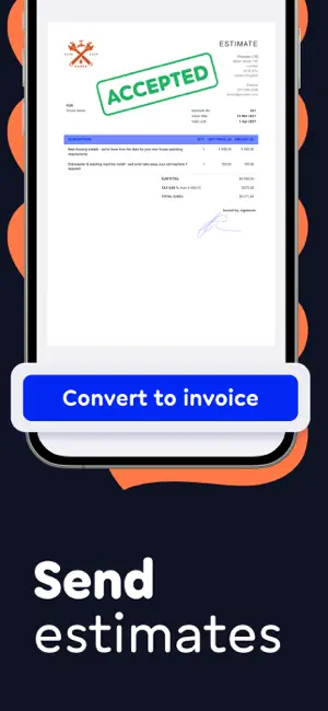 Billdu: Invoice Estimate Maker screenshot 5