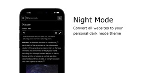 Turn Off the Lights for Safari iPhone screenshot
