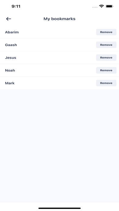 Bible Dictionary Offline Screenshot
