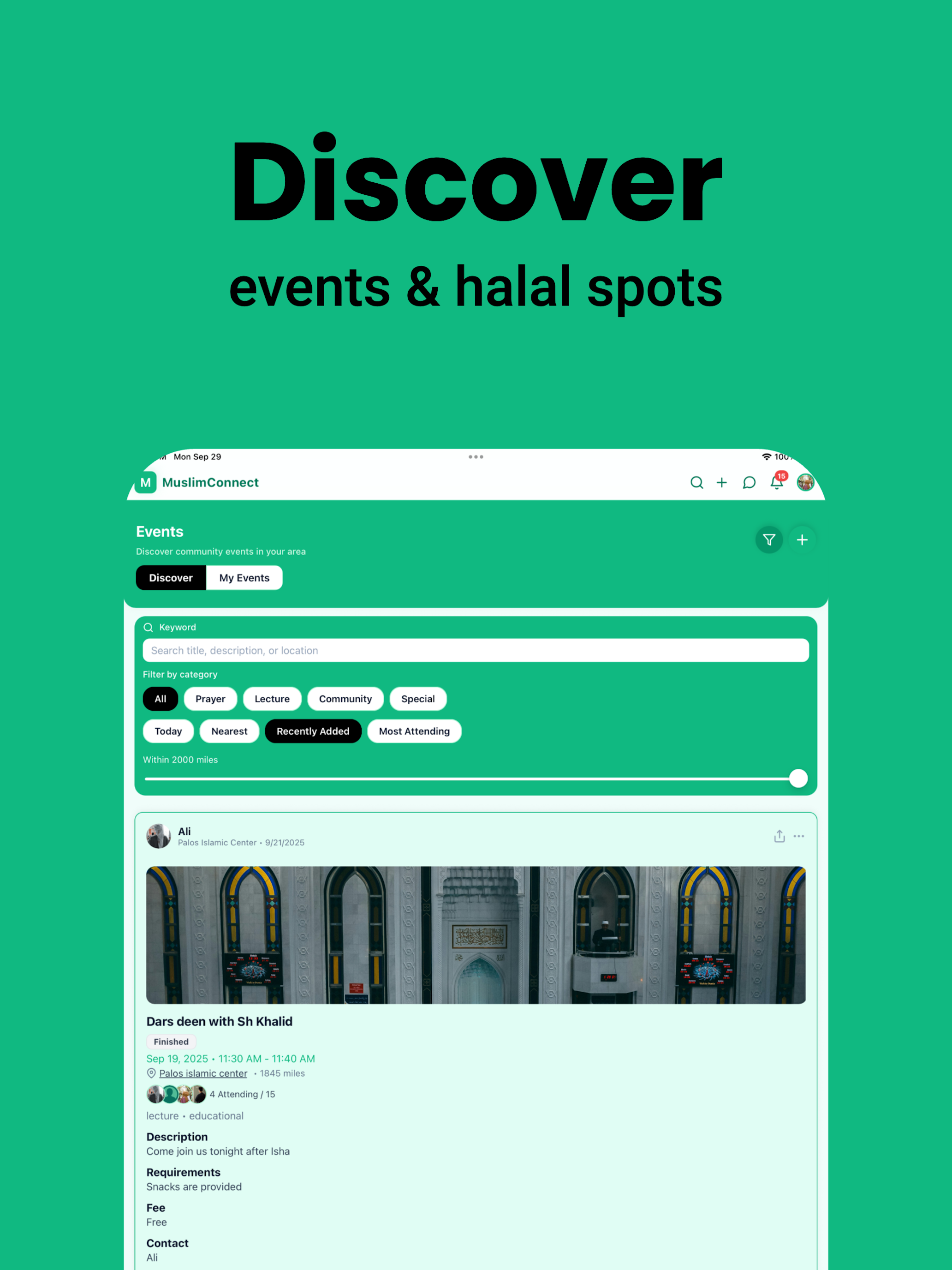 MuslimConnect - Social App screenshot 5