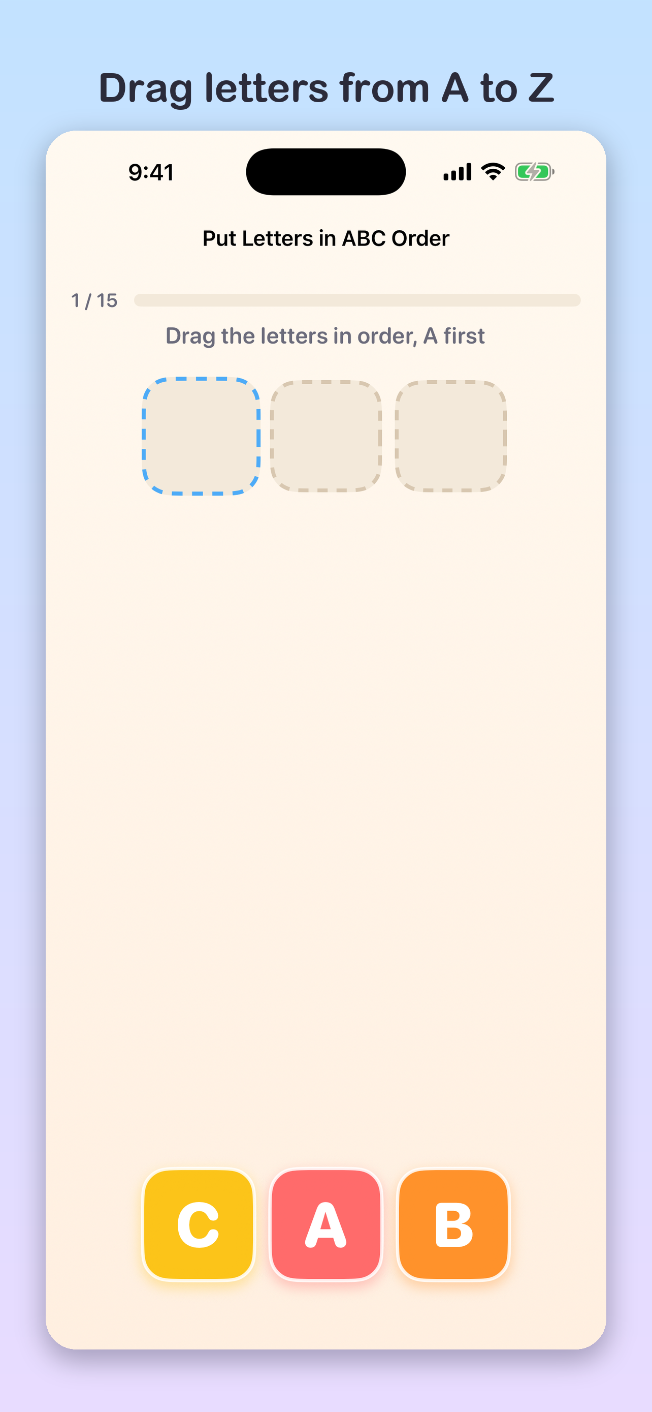 ABC Order for Kids screenshot 4