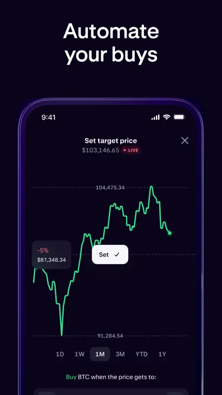 Kraken: Buy Bitcoin & Crypto screenshot 6 of 8