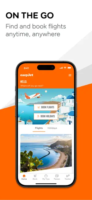 easyJet: Travel App iPhone screenshot 1