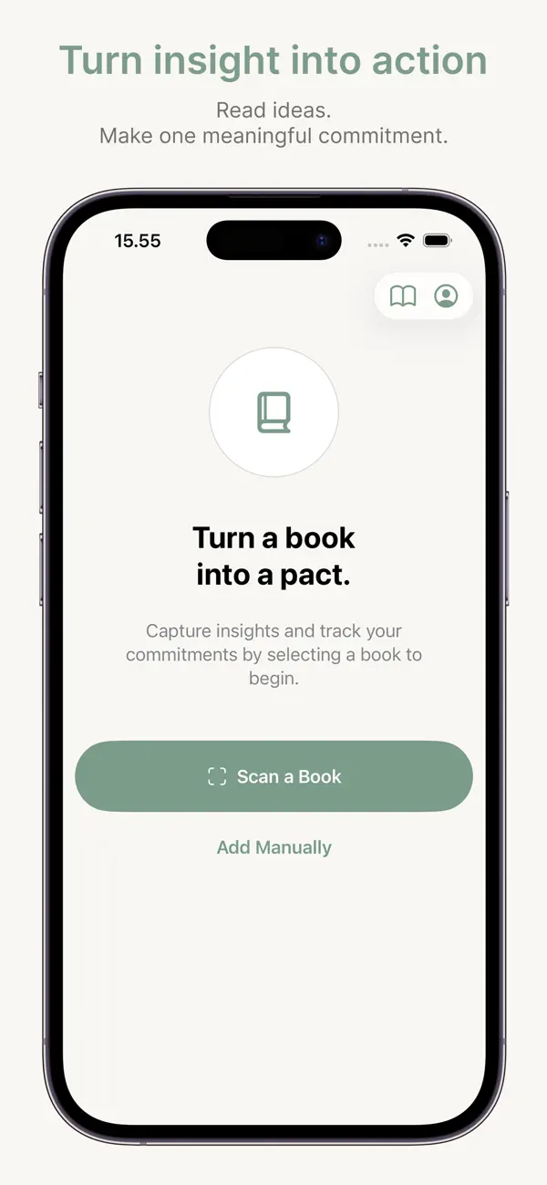 Screenshot #1 pour Pact: From Books to Action