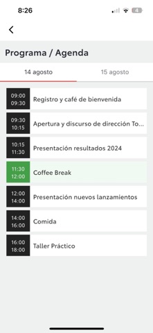 Eventos One Team Toyota Screenshot 6 of 6