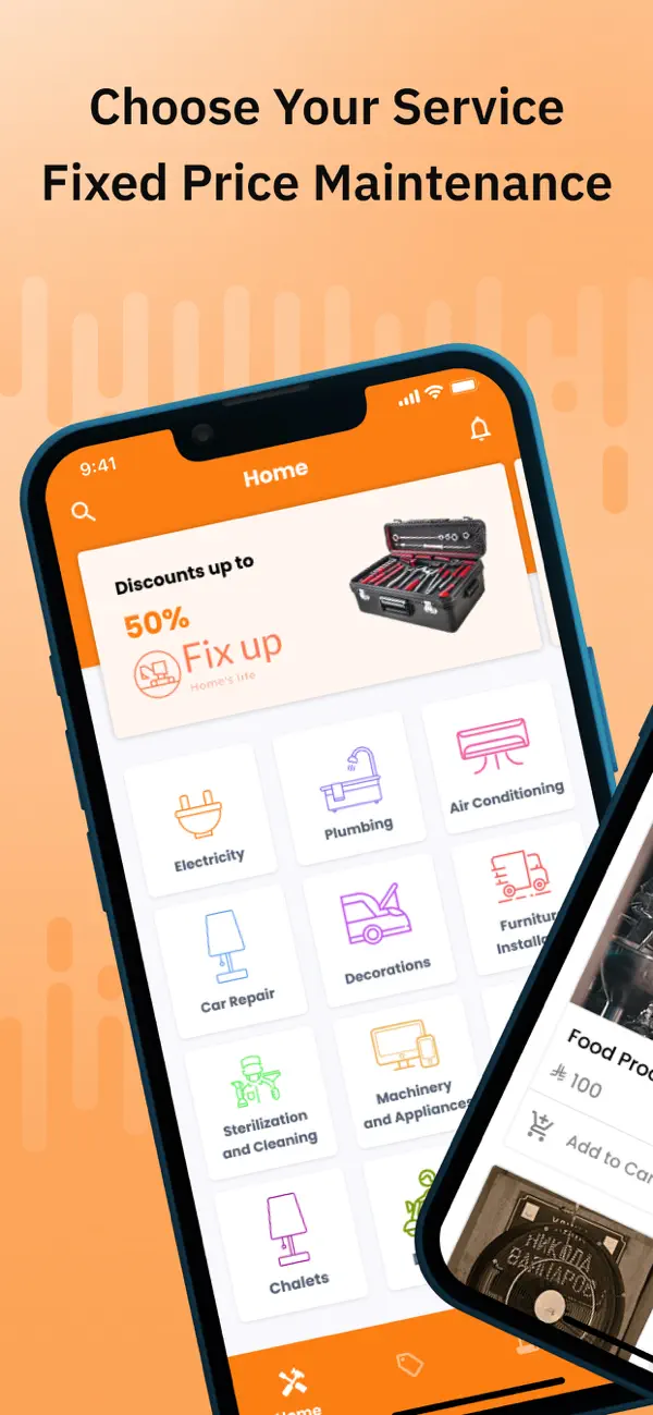 Screenshot #1 pour FixUp - Home Services