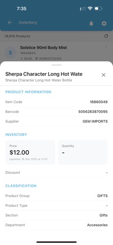 Peak Sales & CRM iPhone screenshot