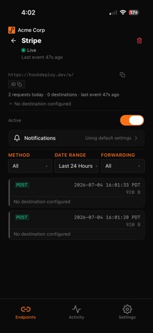 HookDeploy Screenshot 2 of 5