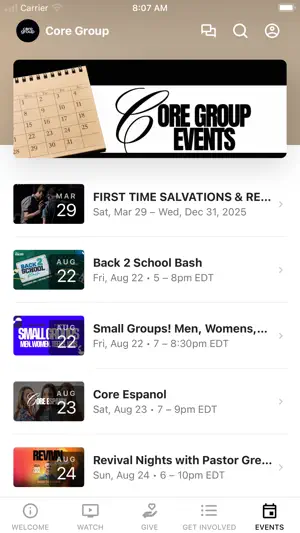 The Core Group screenshot 4