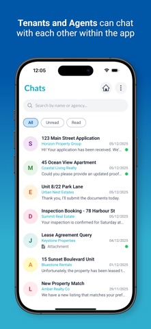 Tenancy Application screenshot