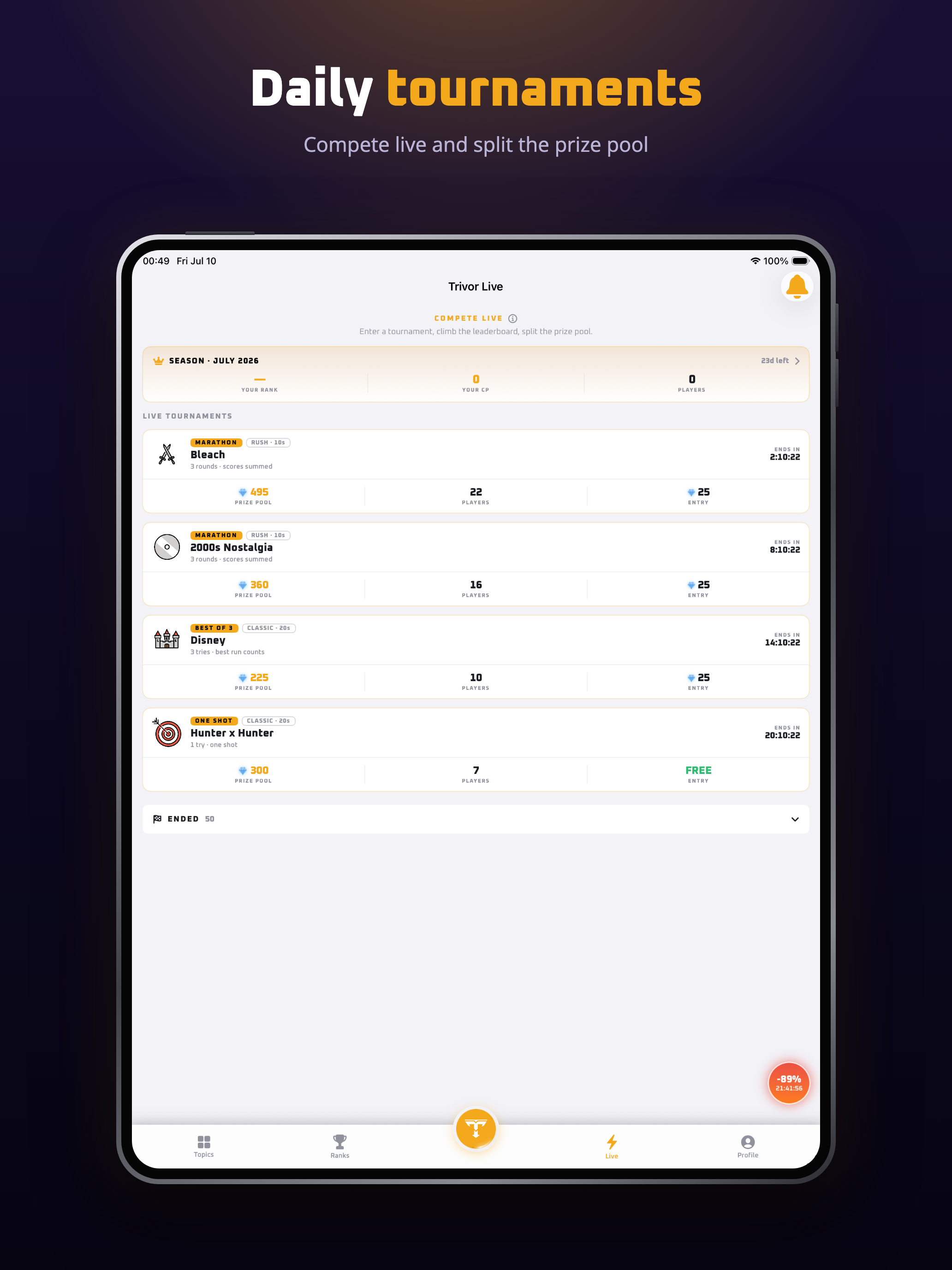 Trivor: Trivia Quiz Duel screenshot 13