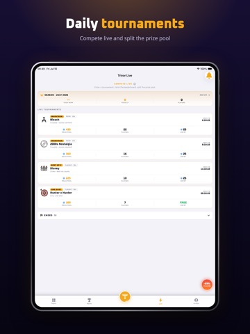 Trivor: Trivia Quiz Duel iPad screenshot