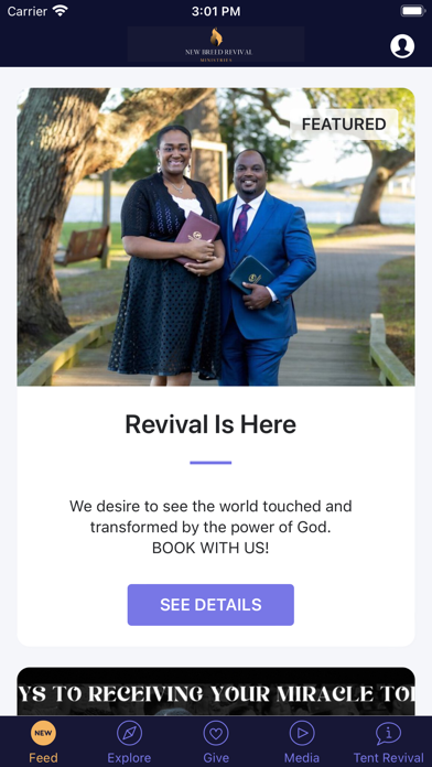 New Breed Revival Ministries Screenshot