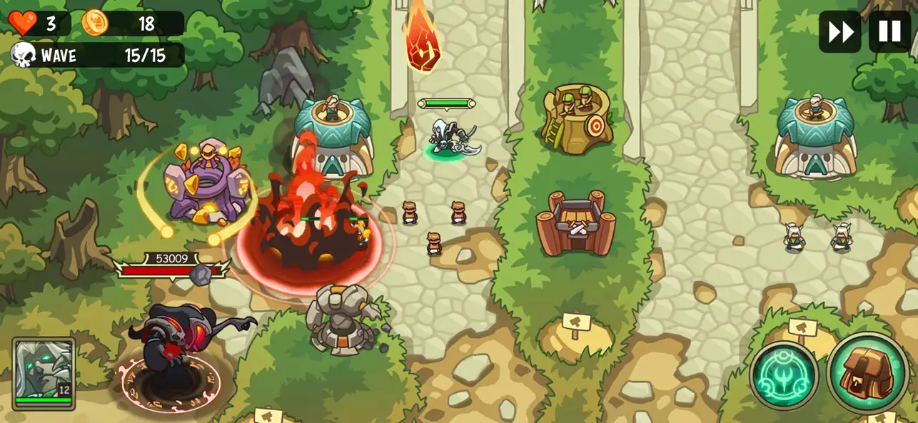 Screenshot #3 pour Empire Warriors: Tower Defense