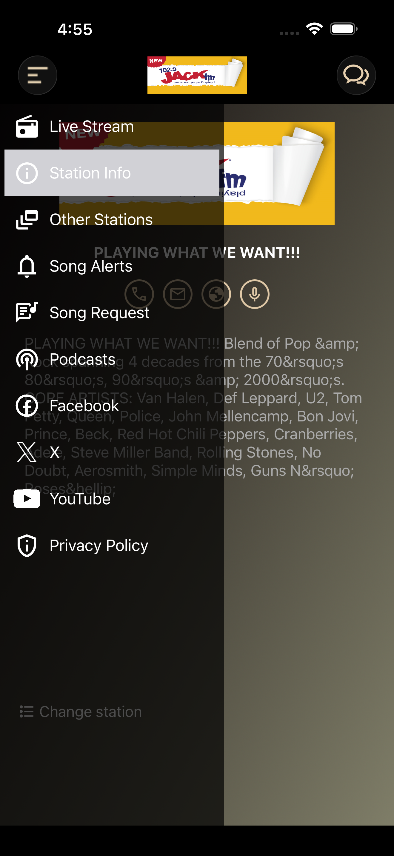 Jack FM 102.3 KBCE Alexandria screenshot 5