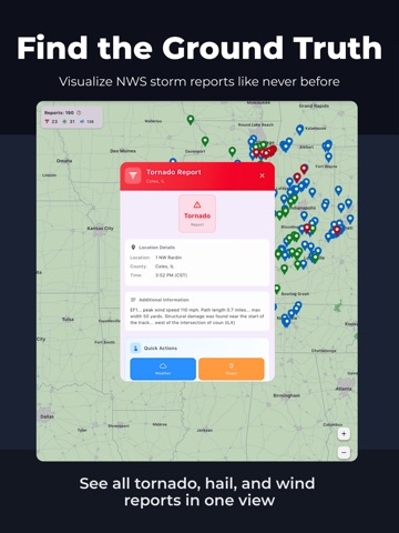 Ground Truth: Storm Reports iPad screenshot