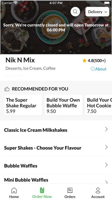 Nik N Mix, Screenshot