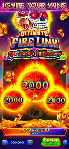 Ultimate Fire Link™ Slots iPhone screenshot