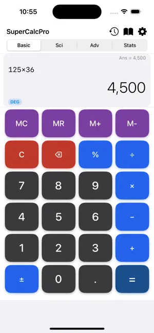 Super Calc Pro+ screenshot 4