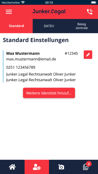Junker.Legal Screenshot