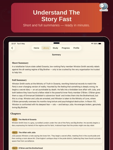 Classic Reads Guide by CS iPad screenshot