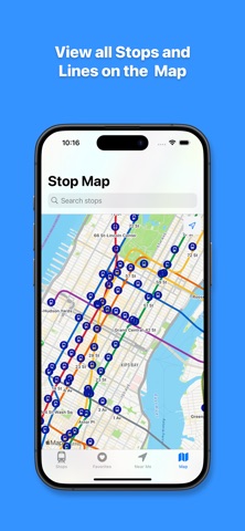 NYC Subway: MTA Tracker iPhone screenshot