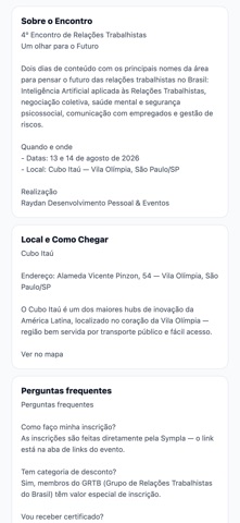 Encontro RT 2026 screenshot