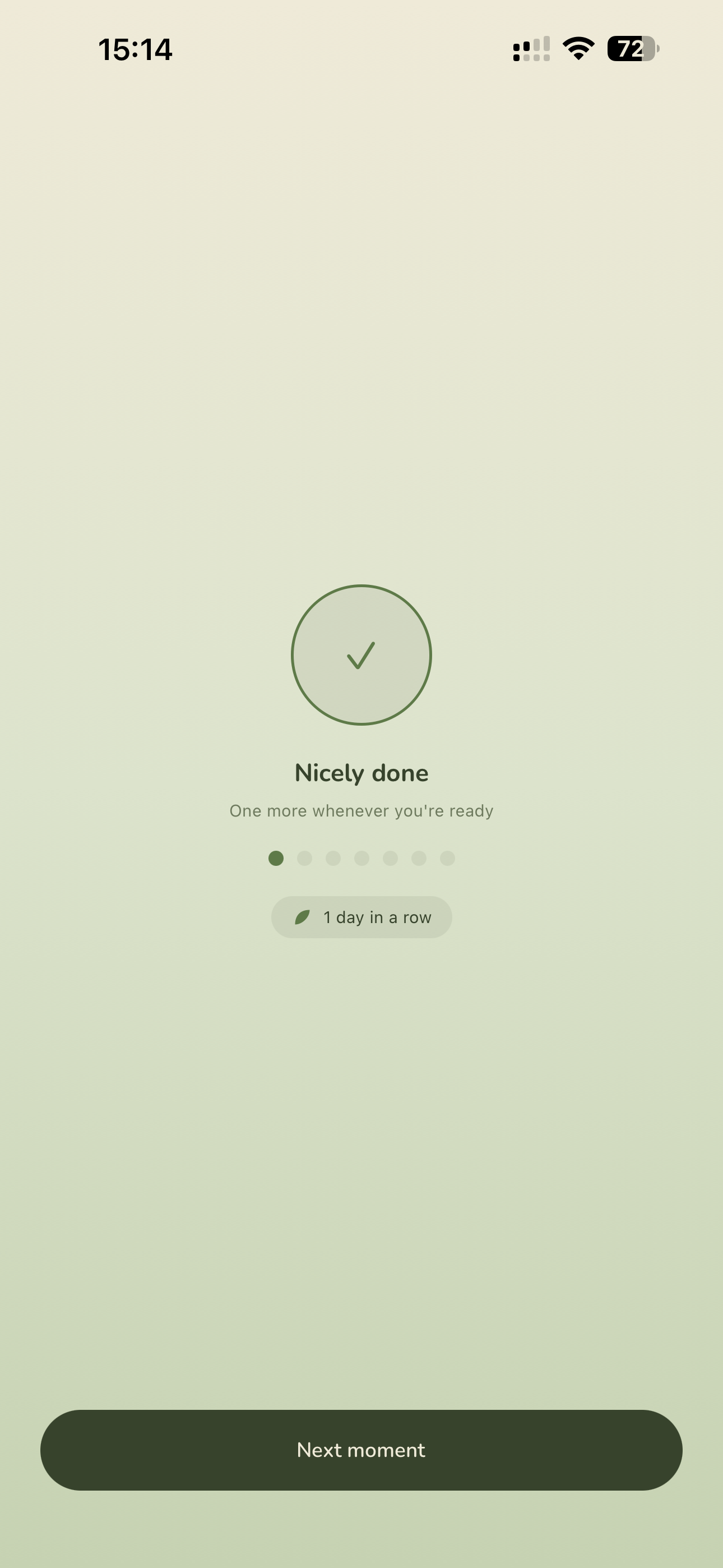 Tend: A Daily Pause screenshot 3