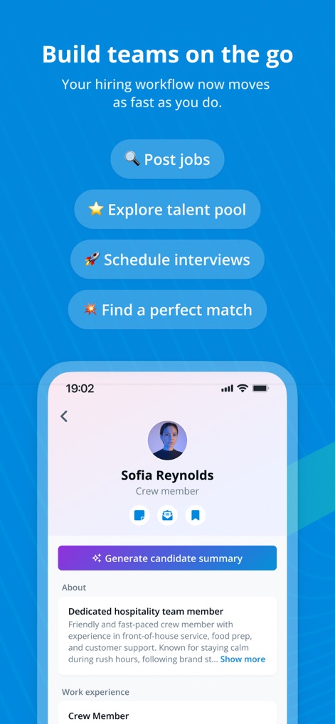Harri Hire - Business App | MWM
