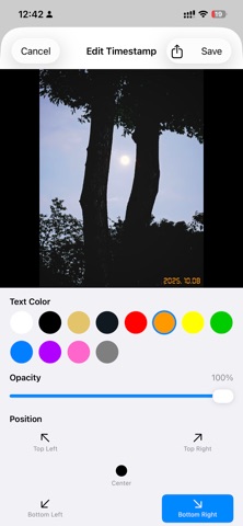 ChronoTrace iPhone screenshot