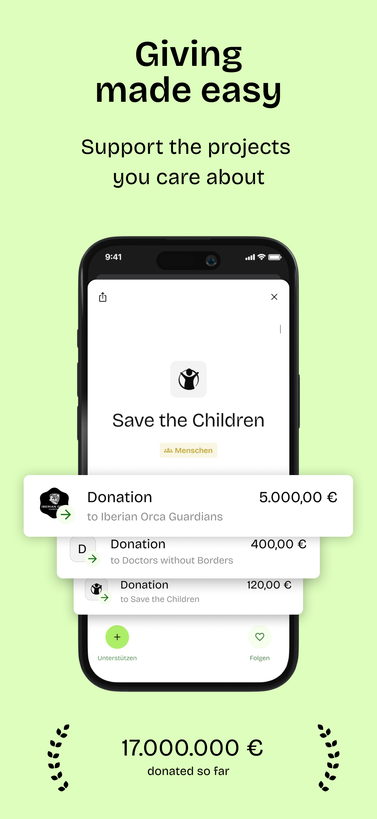 bcause: donate.fund.invest
