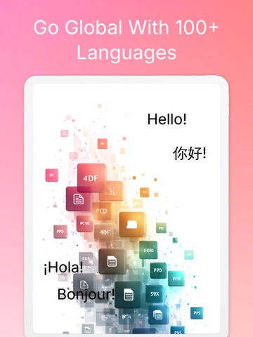 EasyTranslate AI: PDF & Docs iPad screenshot