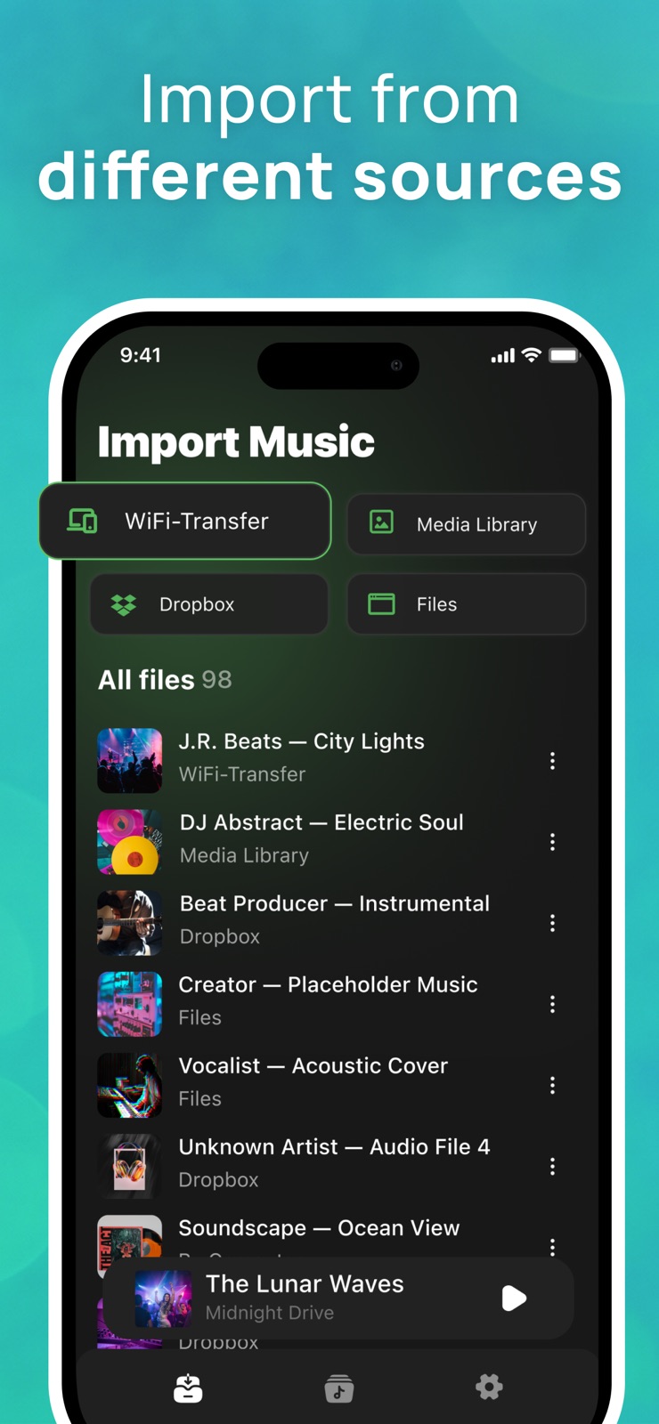 Offline Music Player-MP3 Songs iphone screenshot 4