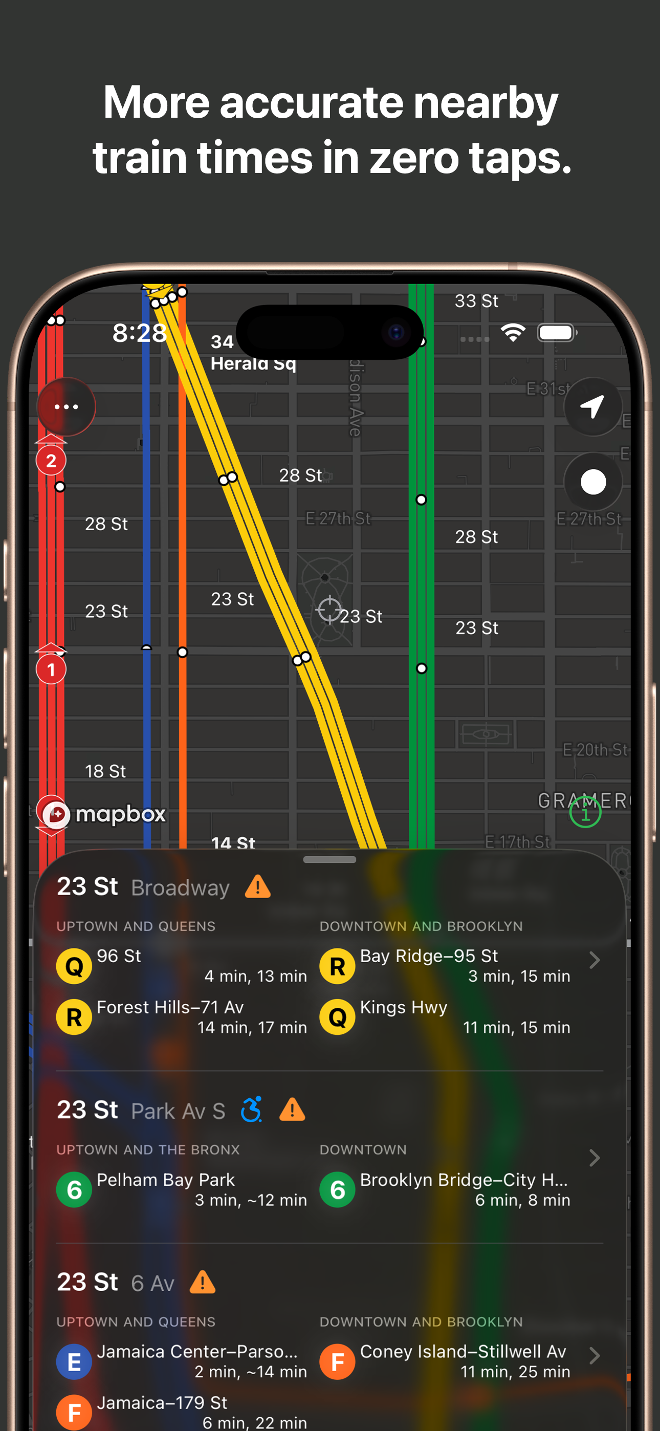 Subway Now: Live NYC Train Map