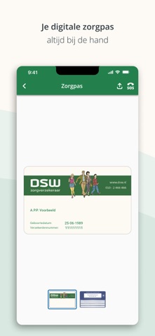 MijnDSW iPhone screenshot