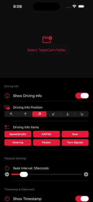 RedDot - 4CH Dashcam Viewer screenshot 3
