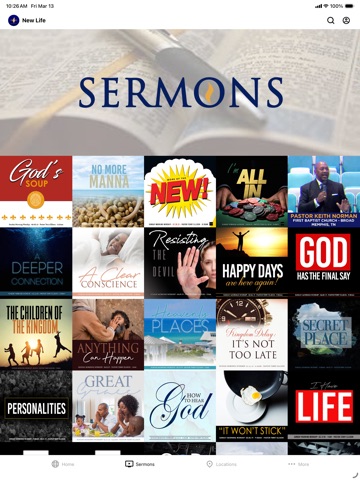NewLife.Church iPad screenshot