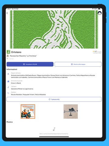 Gigli.app iPad screenshot 3