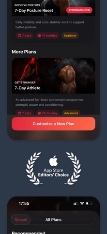 Fitnic: AI Fitness Coach iPhone screenshot