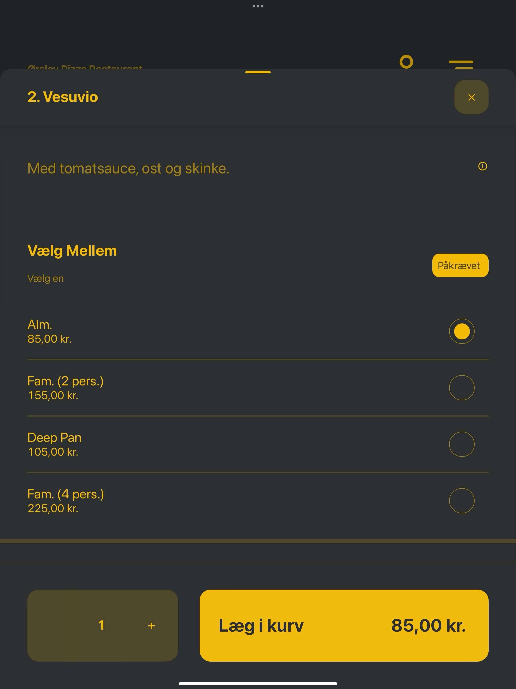 Ørslev Pizza Restaurant DK